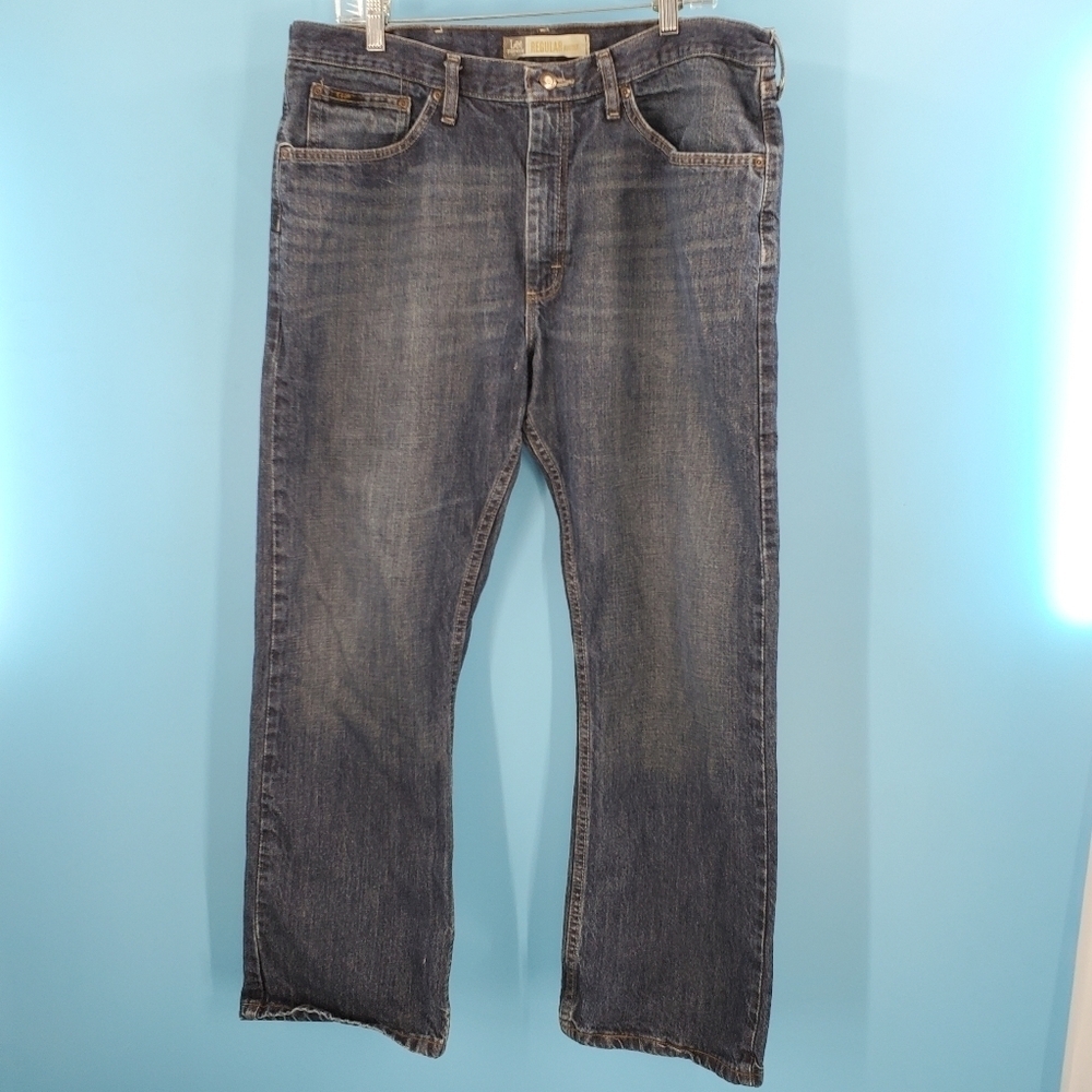 Lee Premium Regular BootCut cotton jeans 38x30 - Picture 10 of 16
